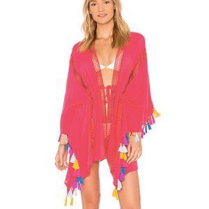 Michael Stars Tassals Bikini Cover Up